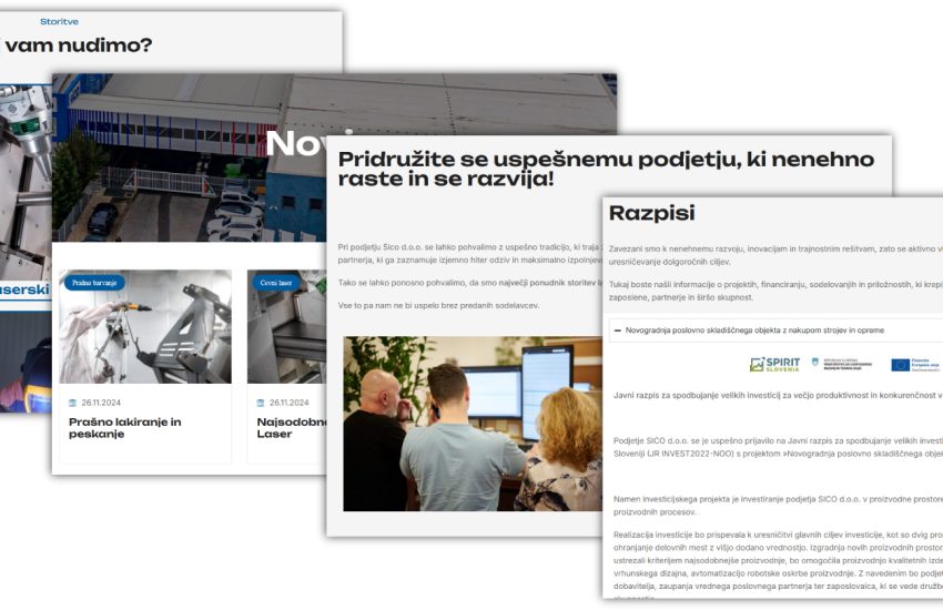 Prenovljen sico.si
