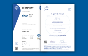 SICO uspešno potrdil certifikata ISO 9001 in ISO 14001
