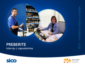 Sico – invalidom prijazno podjetje