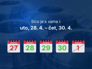 Obavijest o radnom vremenu tijekom nadolazećih blagdana